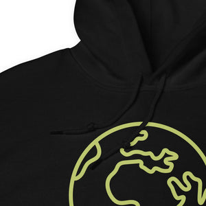 Vibrant Unisex Hoodie - Planet Earth Eco Design - Dipaliz - T-shirts