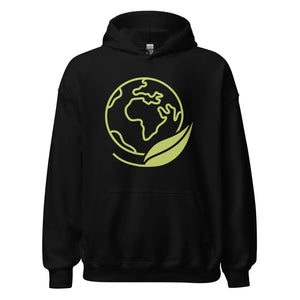 Vibrant Unisex Hoodie - Planet Earth Eco Design - Dipaliz - T-shirts