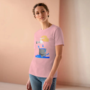 Eco-chic Women’s Premium Tee - Save Water Cotton - Dipaliz - T-shirts - s