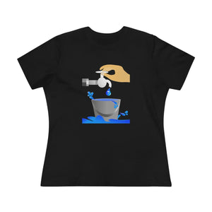 Eco-chic Women’s Premium Tee - Save Water Cotton - Dipaliz - T-shirts - s