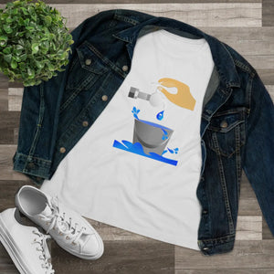 Eco-chic Women’s Premium Tee - Save Water Cotton - Dipaliz - T-shirts - s