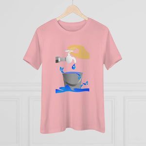 Eco-chic Women’s Premium Tee - Save Water Cotton - Dipaliz - T-shirts - s