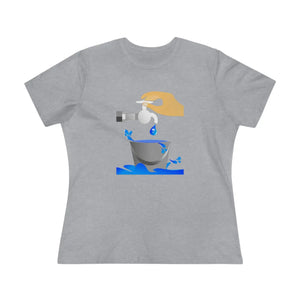 Eco-chic Women’s Premium Tee - Save Water Cotton - Dipaliz - T-shirts - s