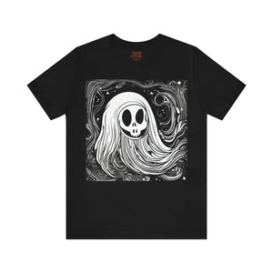 Spooky Ghost Short Sleeve Tee - Cotton Jersey - Dipaliz - T-shirts