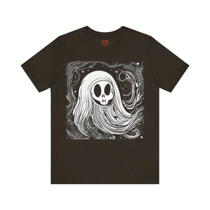 Spooky Ghost Short Sleeve Tee - Cotton Jersey - Dipaliz - T-shirts