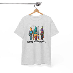 Unisex Deluxe Heavy Cotton Tee Colorful Scary Knives - Dipaliz - T-shirts