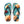Vibrant Unisex Flip Flops Sea Shells Beach Shoes - Dipaliz - Slippers