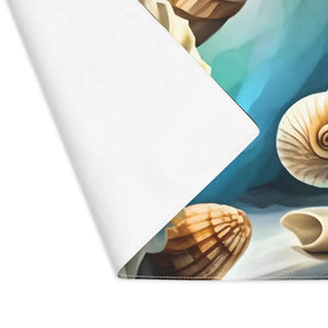 Sea Shell Placemat - Coastal Marine Life Dining Decor - Dipaliz - 18’’ × 14’’ - Placemats