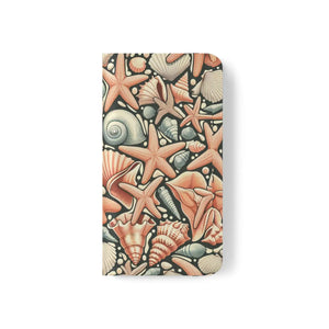 Ocean Wave Samsung Galaxy Flip Cases - Sea Shells - Dipaliz - Mobile Phone