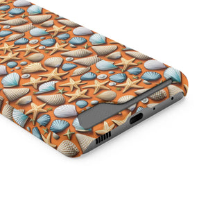 Vibrant Phone Case - Sea Shells and Star Fishes - Dipaliz - Mobile Cases