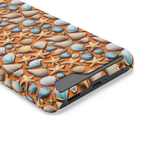 Vibrant Phone Case - Sea Shells and Star Fishes - Dipaliz - Mobile Cases