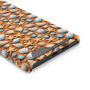 Vibrant Phone Case - Sea Shells and Star Fishes - Dipaliz - Mobile Cases