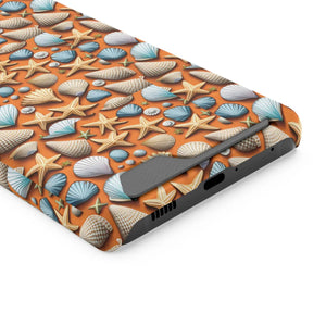 Vibrant Phone Case - Sea Shells and Star Fishes - Dipaliz - Mobile Cases
