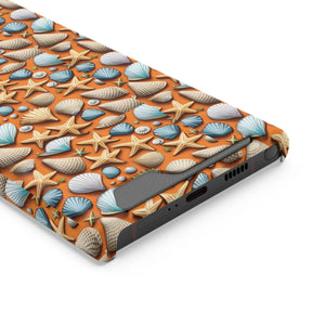 Vibrant Phone Case - Sea Shells and Star Fishes - Dipaliz - Mobile Cases