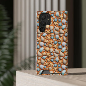 Vibrant Phone Case - Sea Shells and Star Fishes - Dipaliz - Mobile Cases