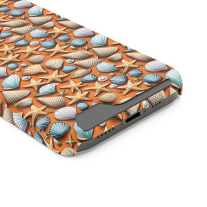 Vibrant Phone Case - Sea Shells and Star Fishes - Dipaliz - Mobile Cases