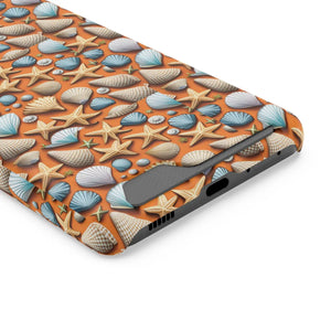 Vibrant Phone Case - Sea Shells and Star Fishes - Dipaliz - Mobile Cases