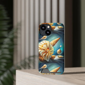 Protective Phone Case - Sea Shells and Star Fishes - Dipaliz - Mobile Cases