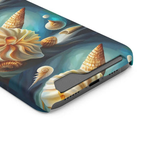 Protective Phone Case - Sea Shells and Star Fishes - Dipaliz - Mobile Cases