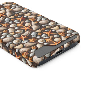 Ocean Phone Case - Sea Shells and Star Fishes - Dipaliz - Mobile Cases