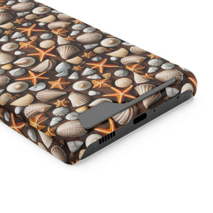Ocean Phone Case - Sea Shells and Star Fishes - Dipaliz - Mobile Cases