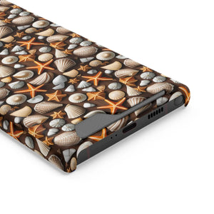 Ocean Phone Case - Sea Shells and Star Fishes - Dipaliz - Mobile Cases