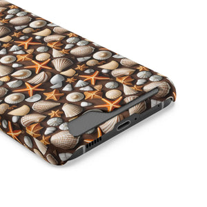 Ocean Phone Case - Sea Shells and Star Fishes - Dipaliz - Mobile Cases
