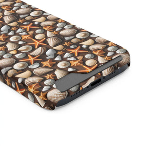 Ocean Phone Case - Sea Shells and Star Fishes - Dipaliz - Mobile Cases