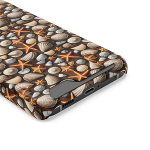 Ocean Phone Case - Sea Shells and Star Fishes - Dipaliz - Mobile Cases