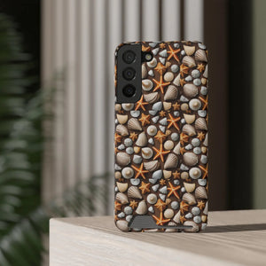 Ocean Phone Case - Sea Shells and Star Fishes - Dipaliz - Mobile Cases