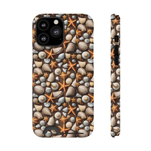 Ocean Phone Case - Sea Shells and Star Fishes - Dipaliz - Mobile Cases
