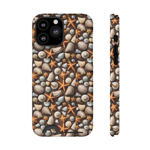 Ocean Phone Case - Sea Shells and Star Fishes - Dipaliz - Mobile Cases