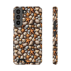 Ocean Phone Case - Sea Shells and Star Fishes - Dipaliz - Mobile Cases