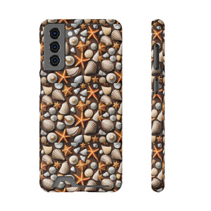 Ocean Phone Case - Sea Shells and Star Fishes - Dipaliz - Mobile Cases
