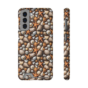Ocean Phone Case - Sea Shells and Star Fishes - Dipaliz - Mobile Cases