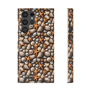 Ocean Phone Case - Sea Shells and Star Fishes - Dipaliz - Mobile Cases
