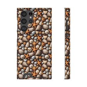 Ocean Phone Case - Sea Shells and Star Fishes - Dipaliz - Mobile Cases