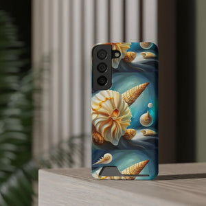 Protective Phone Case - Sea Shells and Star Fishes - Dipaliz - Mobile Cases