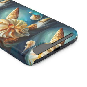 Protective Phone Case - Sea Shells and Star Fishes - Dipaliz - Mobile Cases