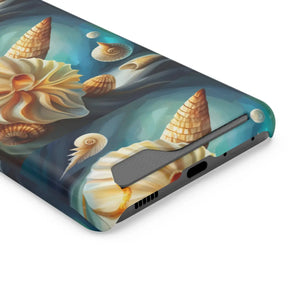 Protective Phone Case - Sea Shells and Star Fishes - Dipaliz - Mobile Cases