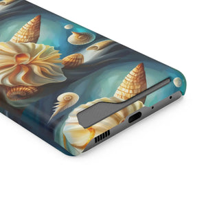 Protective Phone Case - Sea Shells and Star Fishes - Dipaliz - Mobile Cases