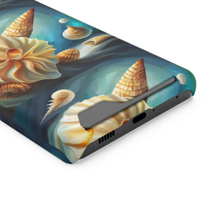 Protective Phone Case - Sea Shells and Star Fishes - Dipaliz - Mobile Cases