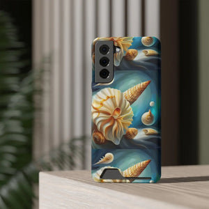 Protective Phone Case - Sea Shells and Star Fishes - Dipaliz - Mobile Cases