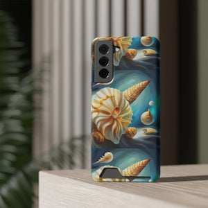 Protective Phone Case - Sea Shells and Star Fishes - Dipaliz - Mobile Cases
