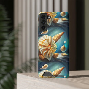 Protective Phone Case - Sea Shells and Star Fishes - Dipaliz - Mobile Cases