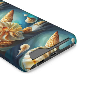 Protective Phone Case - Sea Shells and Star Fishes - Dipaliz - Mobile Cases