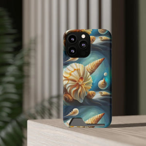 Protective Phone Case - Sea Shells and Star Fishes - Dipaliz - Mobile Cases
