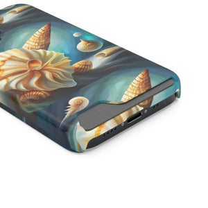 Protective Phone Case - Sea Shells and Star Fishes - Dipaliz - Mobile Cases