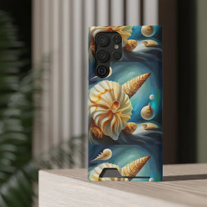 Protective Phone Case - Sea Shells and Star Fishes - Dipaliz - Mobile Cases