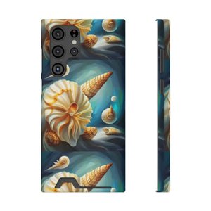 Protective Phone Case - Sea Shells and Star Fishes - Dipaliz - Mobile Cases